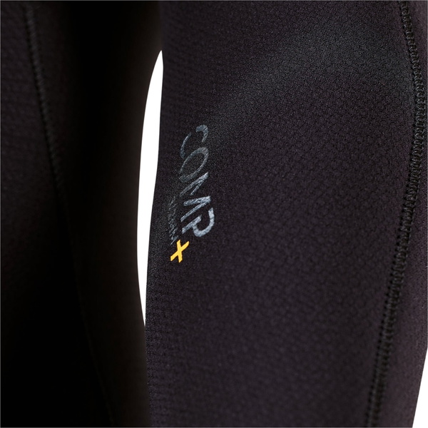 2026 Xcel Mens Comp + 4/3mm Chest Zip Wetsuit MN43CPC4 - Black / Blue Nights